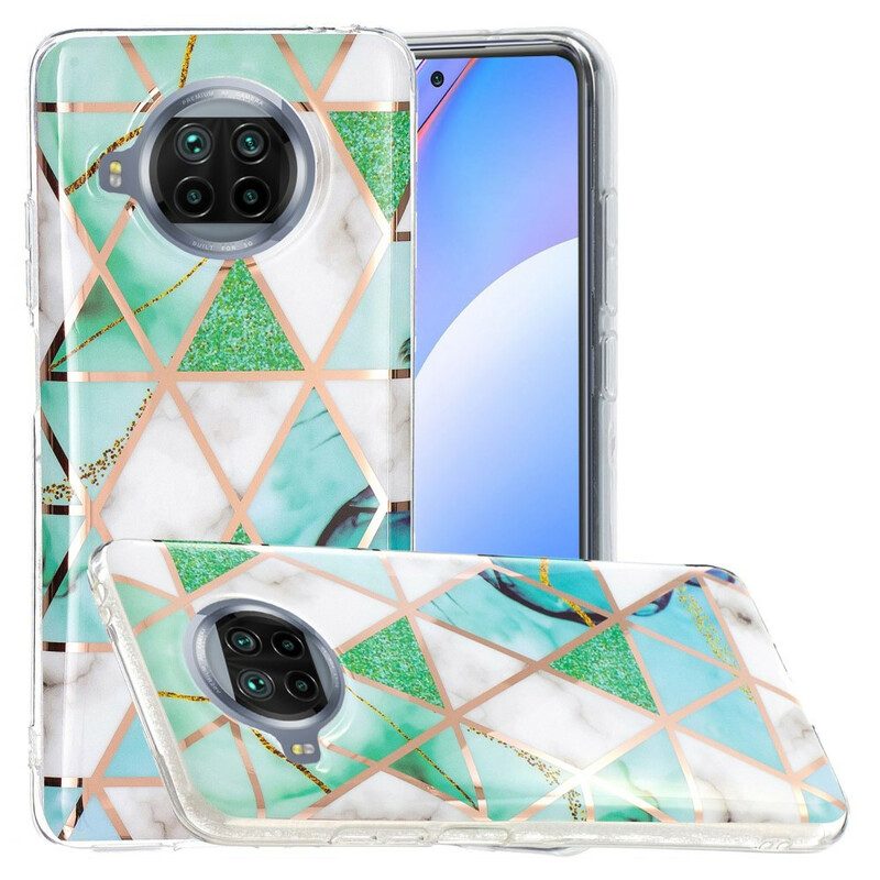 Cover Xiaomi Redmi Note 9 Pro 5G Geometria Del Marmo