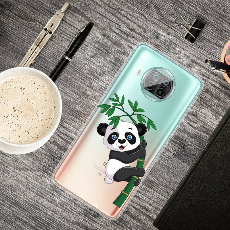 Cover Xiaomi Redmi Note 9 Pro 5G Panda Su Bambù