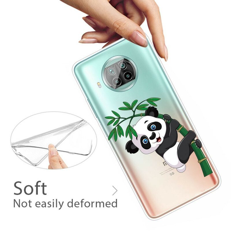 Cover Xiaomi Redmi Note 9 Pro 5G Panda Su Bambù