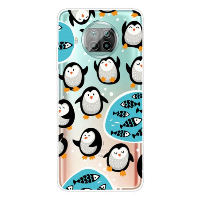 Cover Xiaomi Redmi Note 9 Pro 5G Pinguini E Pesci