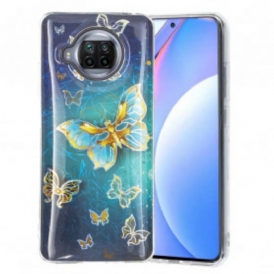 Cover Xiaomi Redmi Note 9 Pro 5G Progettare Farfalle