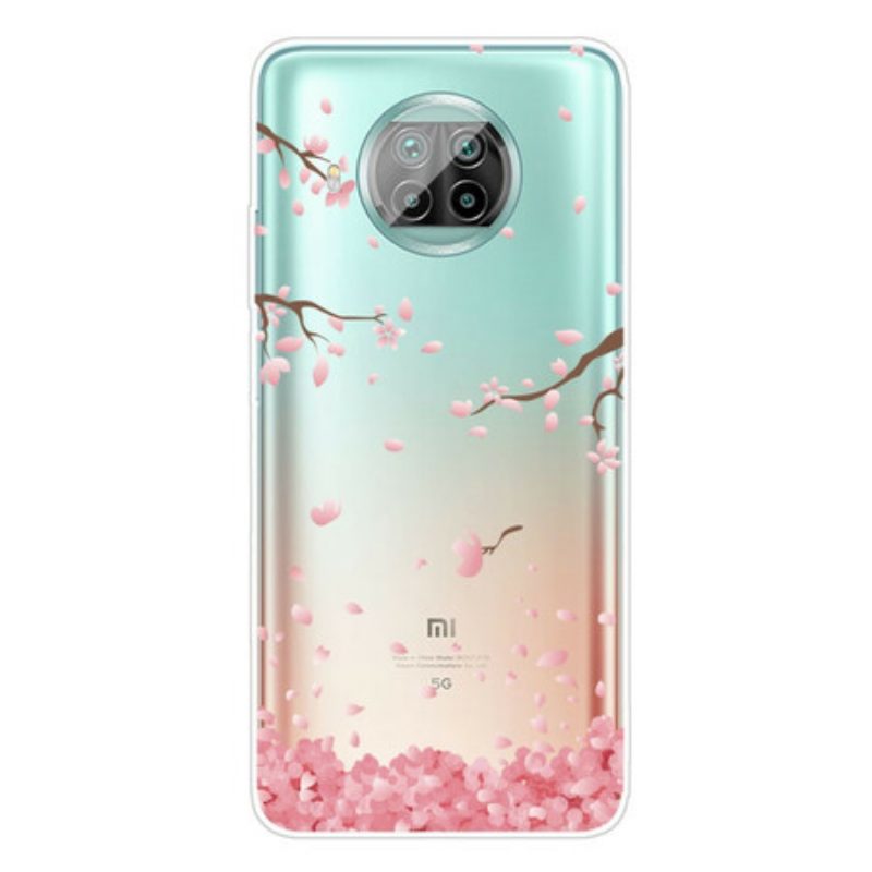 Cover Xiaomi Redmi Note 9 Pro 5G Rami Fioriti