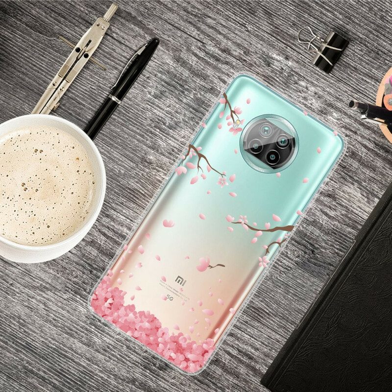 Cover Xiaomi Redmi Note 9 Pro 5G Rami Fioriti