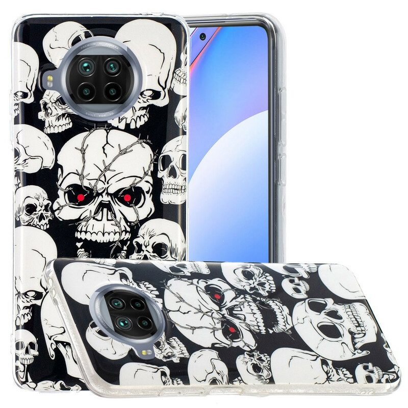 Cover Xiaomi Redmi Note 9 Pro 5G Teschi Al Neon