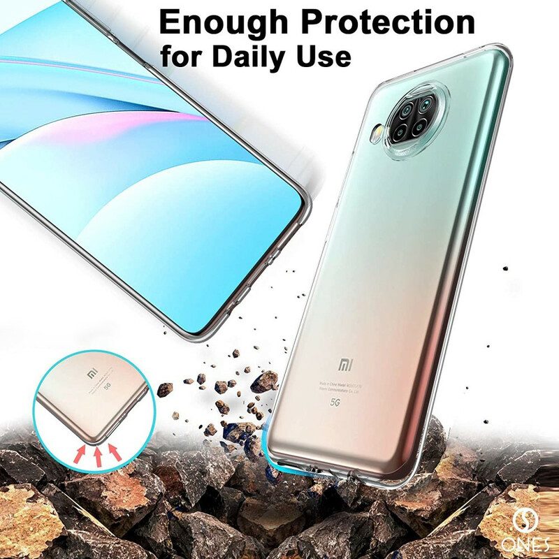 Cover Xiaomi Redmi Note 9 Pro 5G Trasparente