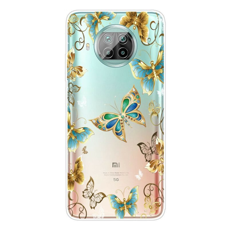 Cover Xiaomi Redmi Note 9 Pro 5G Volo Di Farfalle