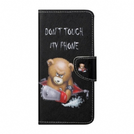 Custodia A Portafoglio Xiaomi Redmi Note 9 Pro 5G Orso Pericoloso