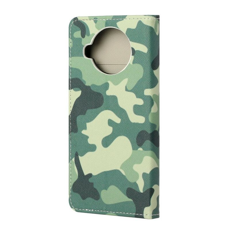 Custodia in pelle Xiaomi Redmi Note 9 Pro 5G Camuffare