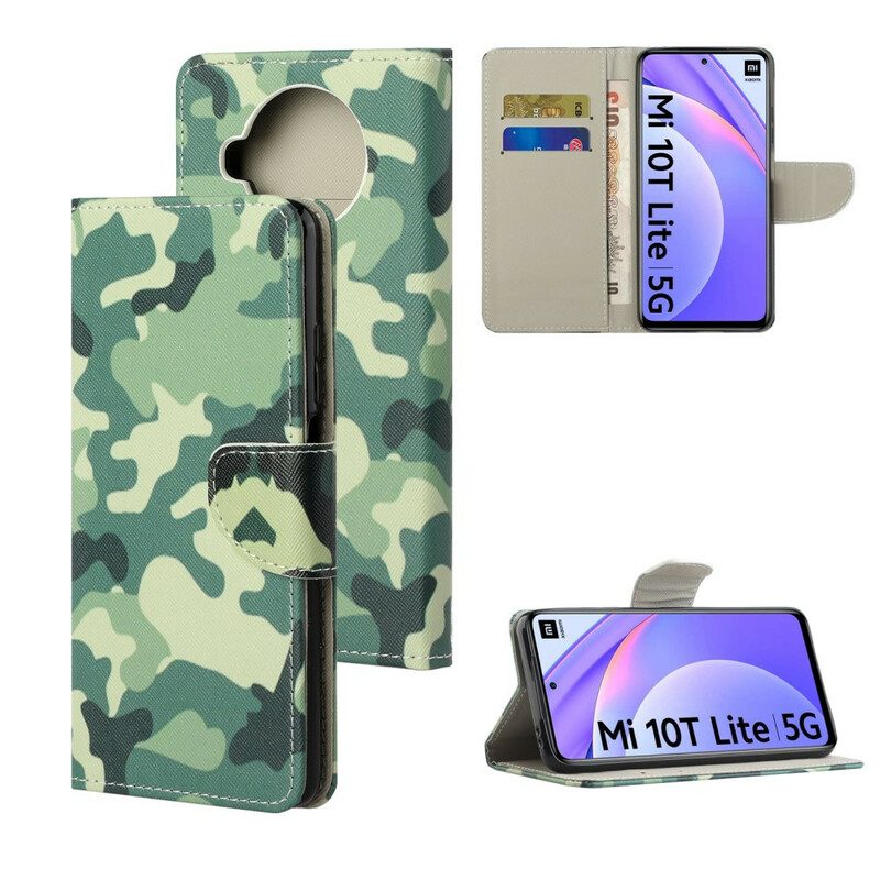 Custodia in pelle Xiaomi Redmi Note 9 Pro 5G Camuffare