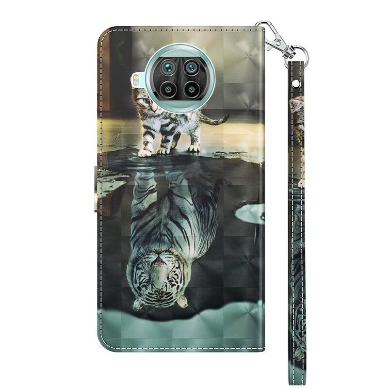 Custodia in pelle Xiaomi Redmi Note 9 Pro 5G Ernesto La Tigre