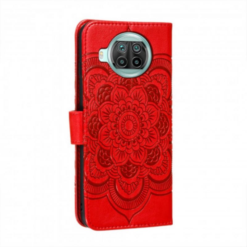 Custodia in pelle Xiaomi Redmi Note 9 Pro 5G Mandala Completo