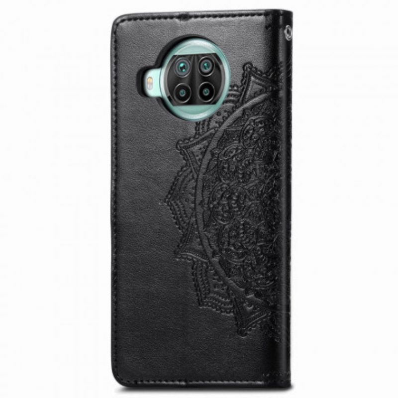 Custodia in pelle Xiaomi Redmi Note 9 Pro 5G Mandala Medioevo