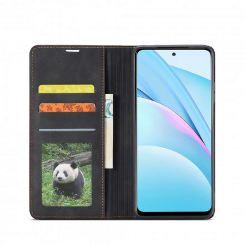 Folio Cover Xiaomi Redmi Note 9 Pro 5G Custodia in pelle Forwenw Effetto Pelle