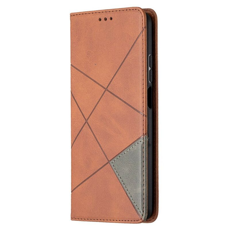 Folio Cover Xiaomi Redmi Note 9 Pro 5G Custodia in pelle Stile D'artista