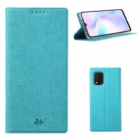 Folio Cover Xiaomi Redmi Note 9 Pro 5G Custodia in pelle Vili Dmx Testurizzato