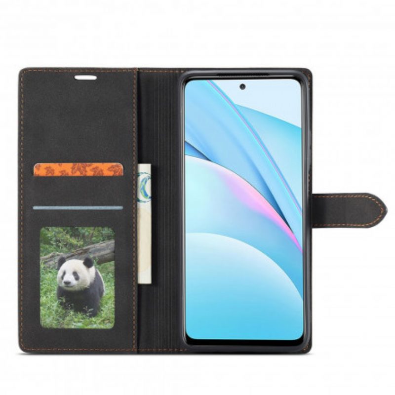 Folio Cover Xiaomi Redmi Note 9 Pro 5G Forwenw Effetto Pelle