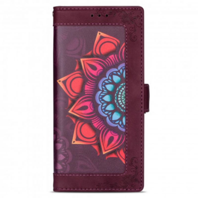 Folio Cover Xiaomi Redmi Note 9 Pro 5G Mandala Strappy