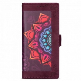 Folio Cover Xiaomi Redmi Note 9 Pro 5G Mandala Strappy