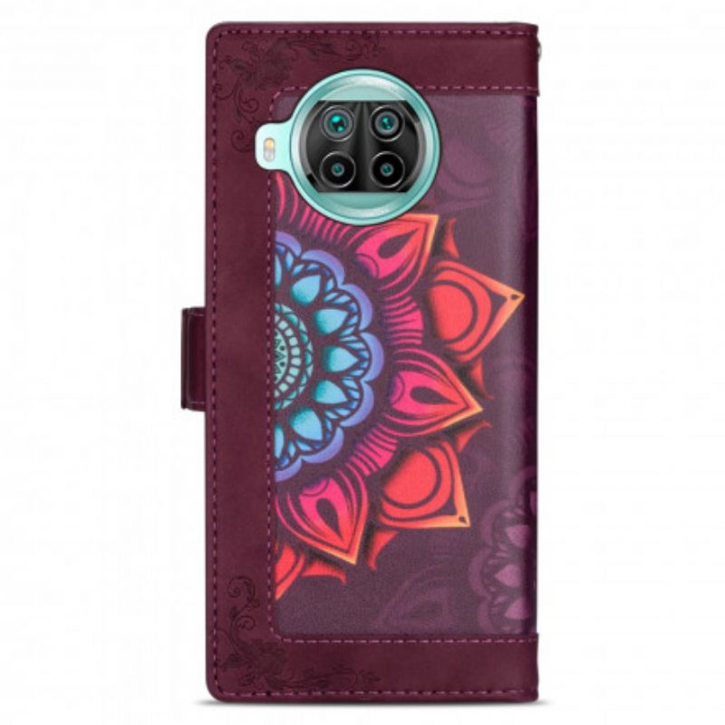 Folio Cover Xiaomi Redmi Note 9 Pro 5G Mandala Strappy