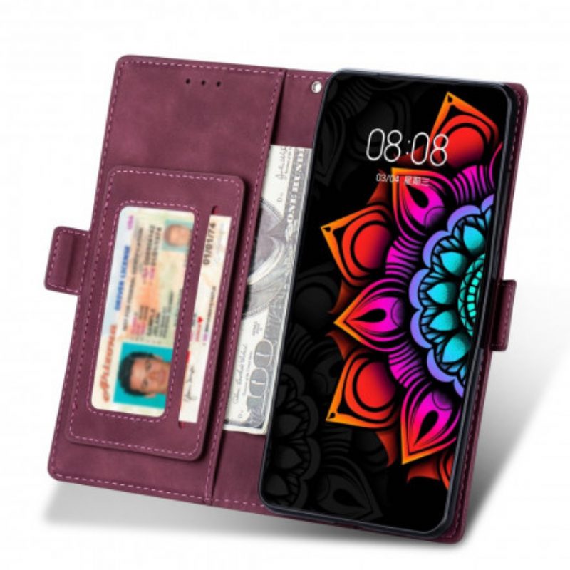 Folio Cover Xiaomi Redmi Note 9 Pro 5G Mandala Strappy