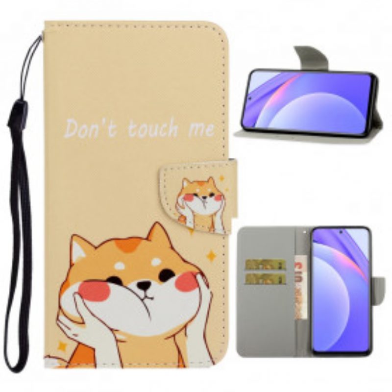 Folio Cover Xiaomi Redmi Note 9 Pro 5G Non Toccarmi