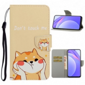 Folio Cover Xiaomi Redmi Note 9 Pro 5G Non Toccarmi