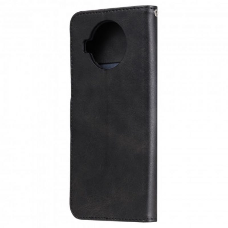 Folio Cover Xiaomi Redmi Note 9 Pro 5G Portamonete D'epoca