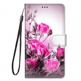 Folio Cover Xiaomi Redmi Note 9 Pro 5G Solo Fiori