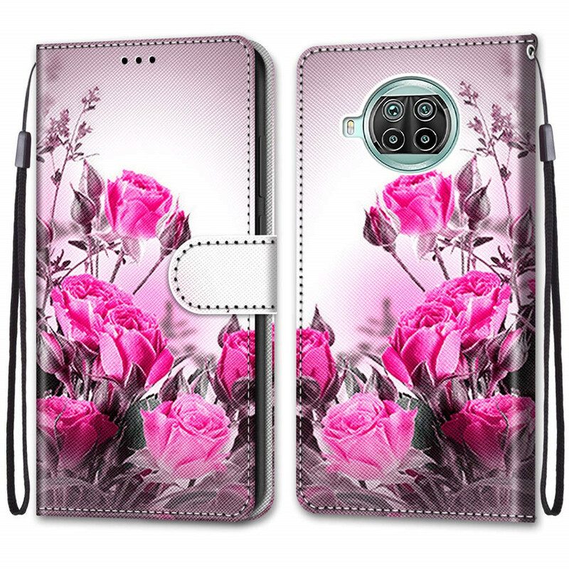 Folio Cover Xiaomi Redmi Note 9 Pro 5G Solo Fiori