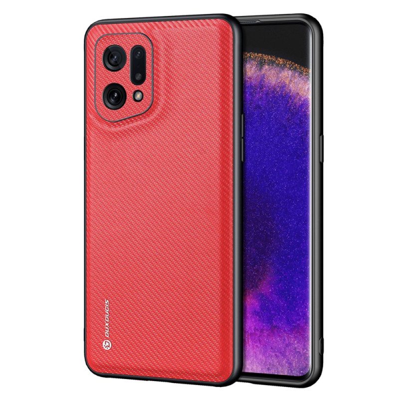 Cover Oppo Find X5 Dux Ducis Fino Serie Nylon