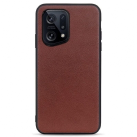 Cover Oppo Find X5 Pelle