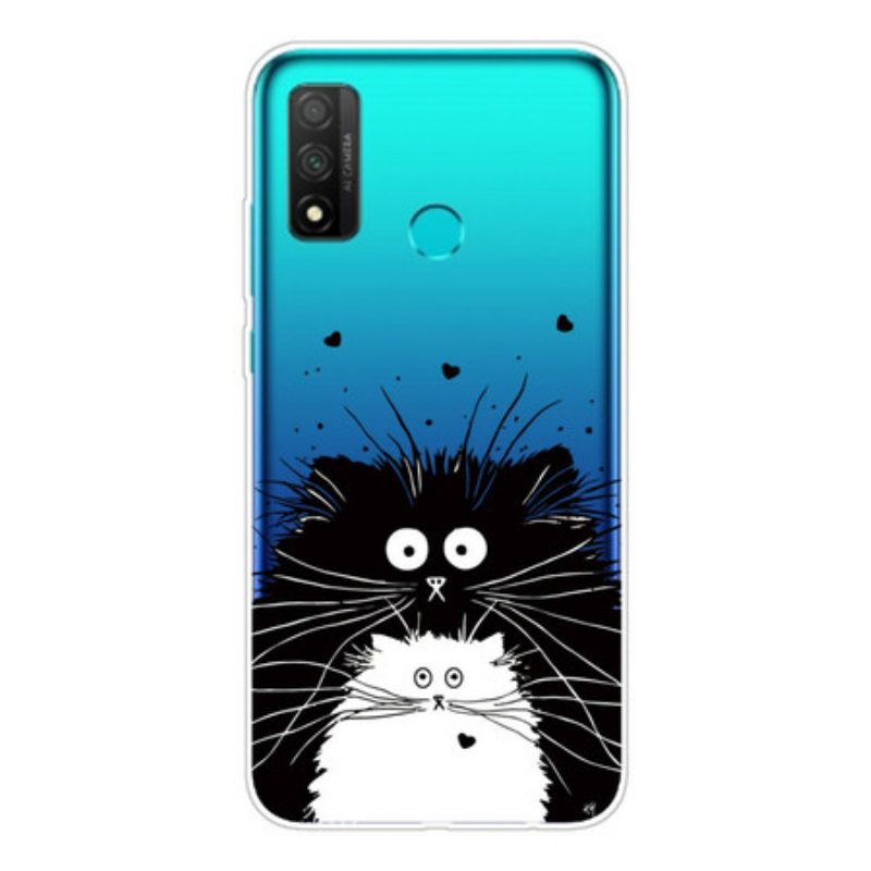 Cover Huawei P Smart 2020 Gatti Sorpresi Trasparenti