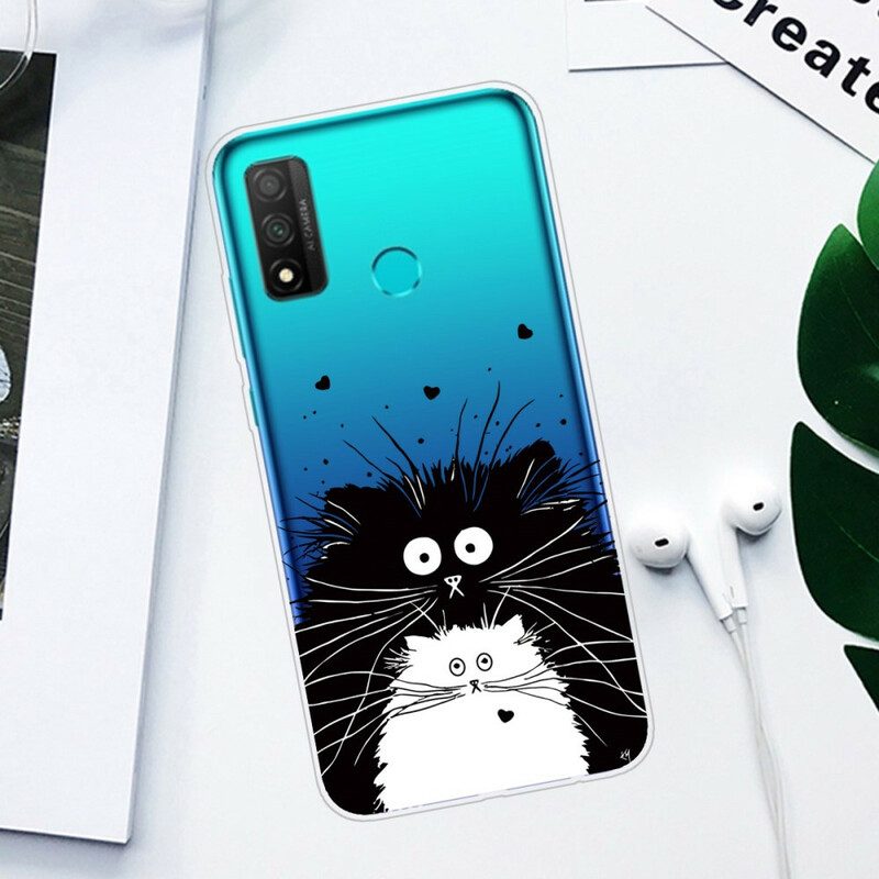 Cover Huawei P Smart 2020 Gatti Sorpresi Trasparenti