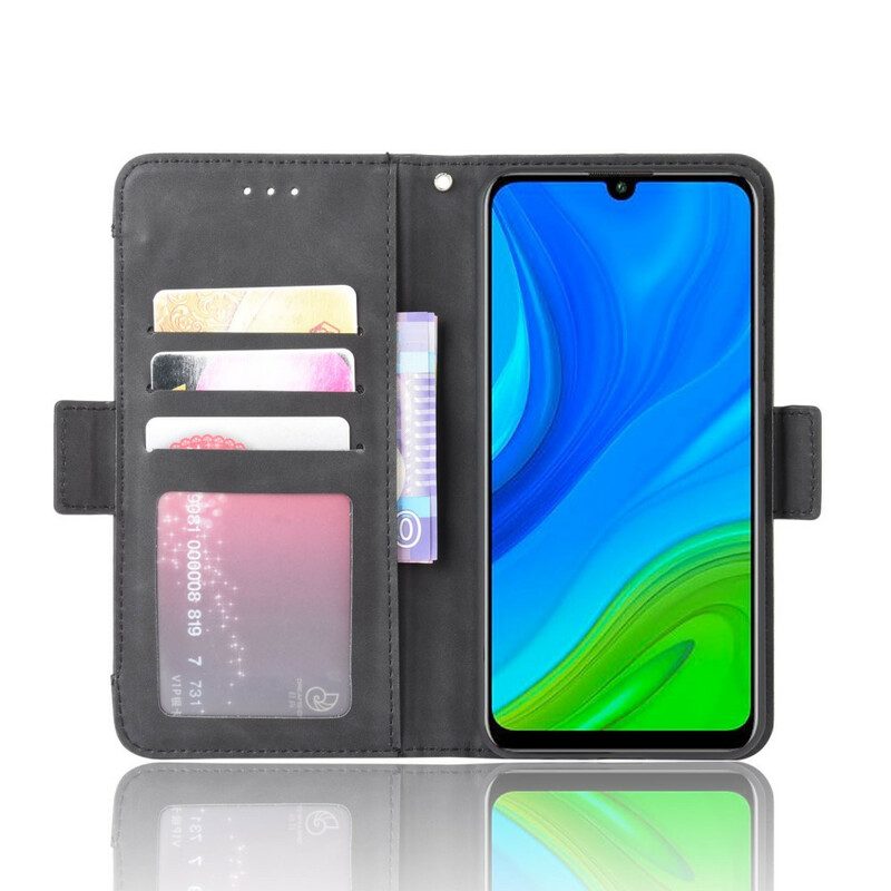 Custodia in pelle Huawei P Smart 2020 Classe Premier Multi-carta