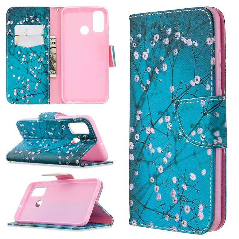 Folio Cover Huawei P Smart 2020 Albero In Fiore