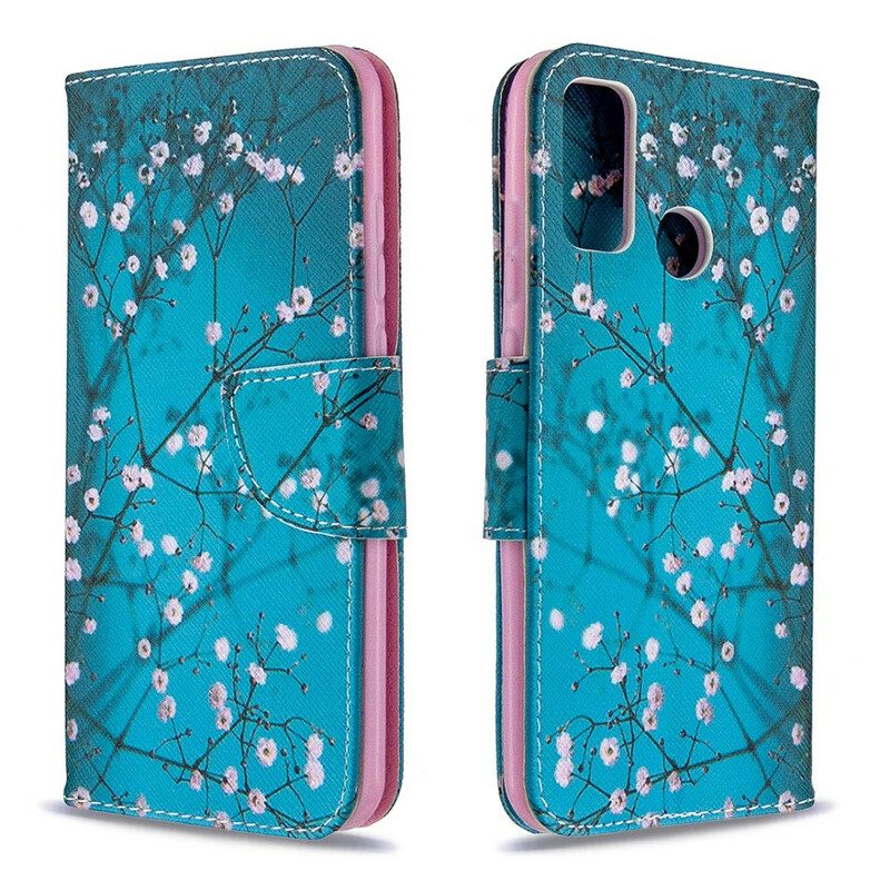 Folio Cover Huawei P Smart 2020 Albero In Fiore