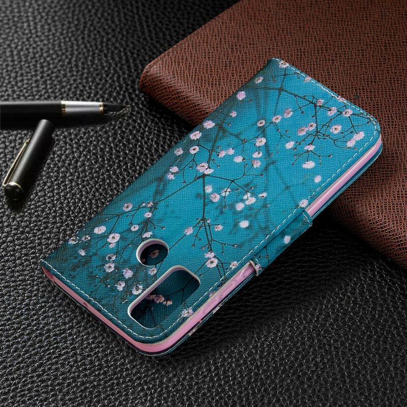 Folio Cover Huawei P Smart 2020 Albero In Fiore