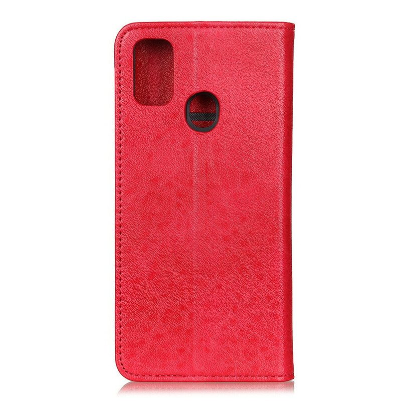 Folio Cover Huawei P Smart 2020 Custodia in pelle Effetto Pelle Magnetica