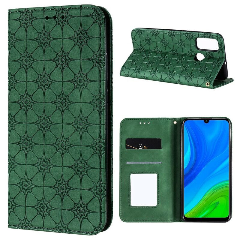 Folio Cover Huawei P Smart 2020 Custodia in pelle Stampa A Stella