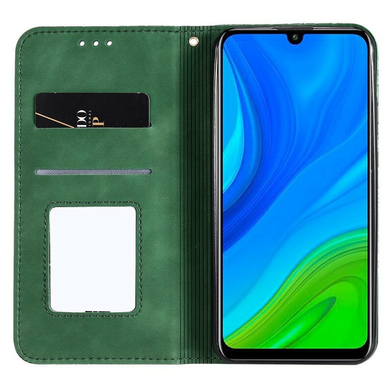 Folio Cover Huawei P Smart 2020 Custodia in pelle Stampa A Stella