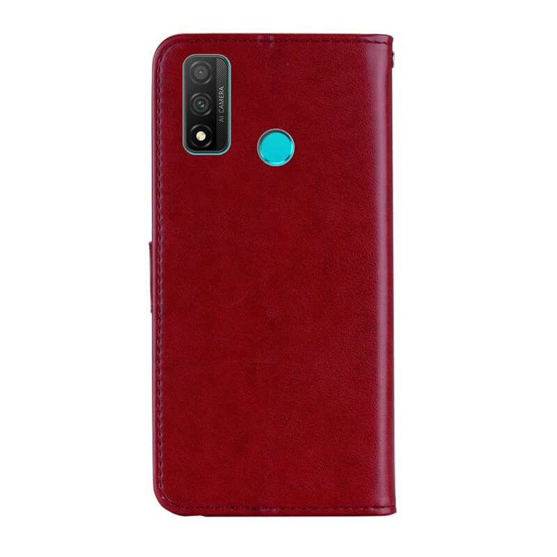 Folio Cover Huawei P Smart 2020 Mandala E Fascino Del Gufo