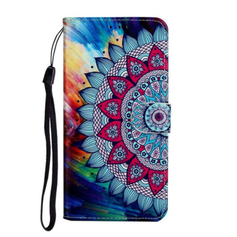 Folio Cover Huawei P Smart 2020 Mandala Ultra Colorato