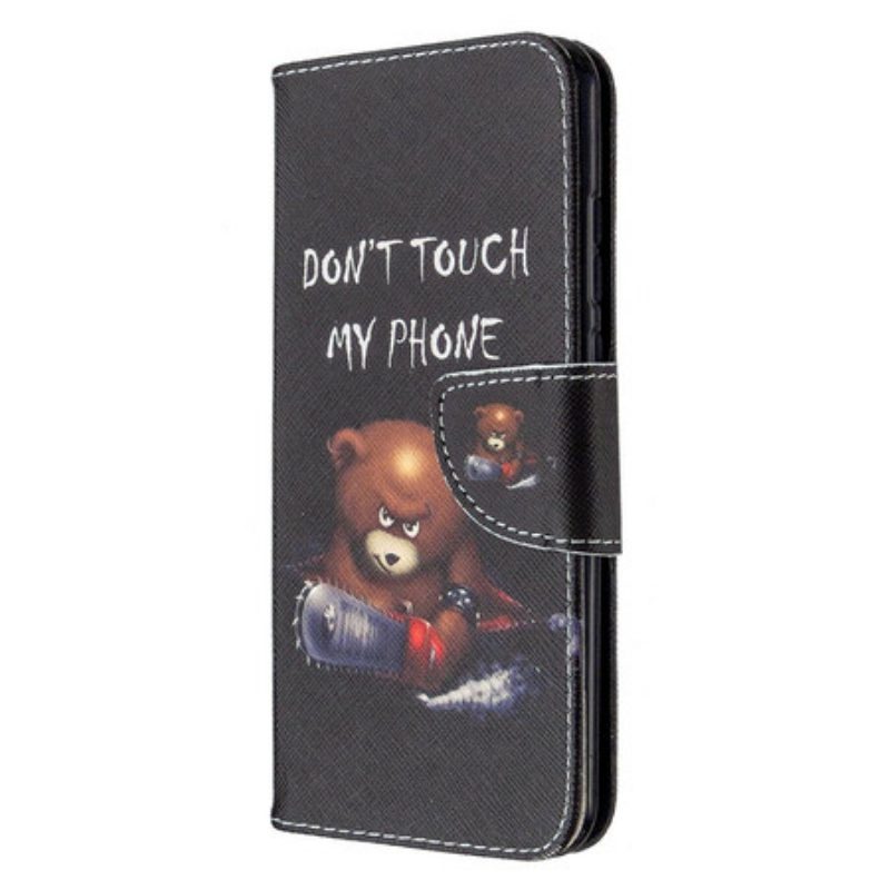 Folio Cover Huawei P Smart 2020 Orso Pericoloso