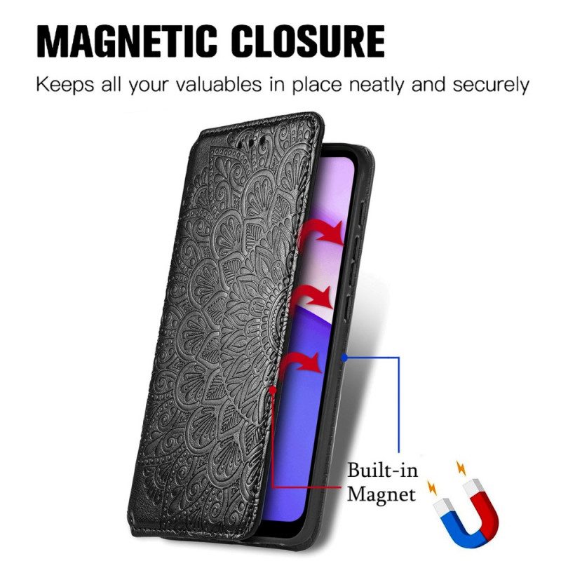 Folio Cover Moto E40 / E30 / E20 Custodia in pelle Mandala