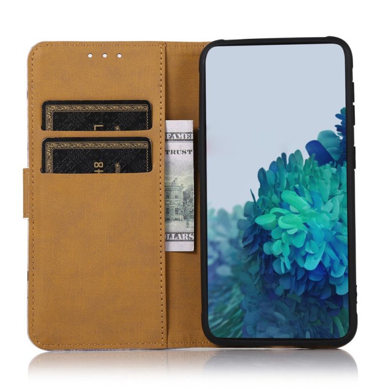 Folio Cover Moto E40 / E30 / E20 Paio Di Gufi Sull'albero