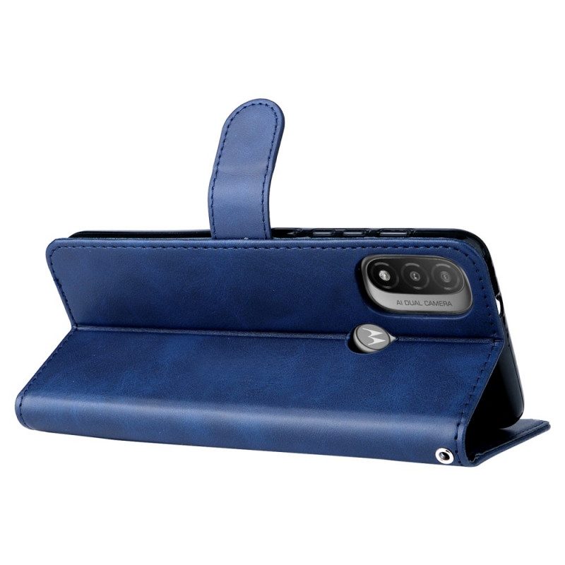 Folio Cover Moto E40 / E30 / E20 Portamonete D'epoca