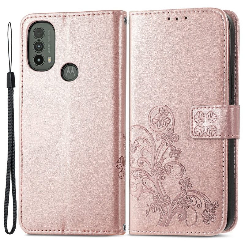 Folio Cover Moto E40 / E30 / E20 Quadrifoglio