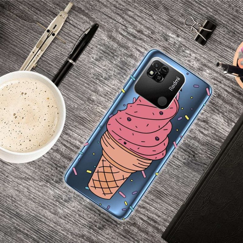 Cover Xiaomi Redmi 10A Gelato Trasparente