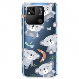 Cover Xiaomi Redmi 10A Koala Multipli Senza Soluzione Di Continuità