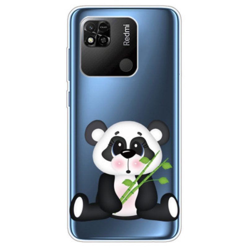 Cover Xiaomi Redmi 10A Panda Carino Senza Soluzione Di Continuità